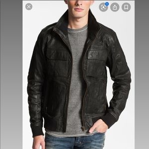 Zanerobe ‘Buck’ leather jacket XL